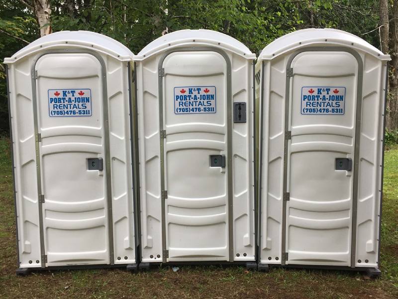 What is included in a porta potty rental service?